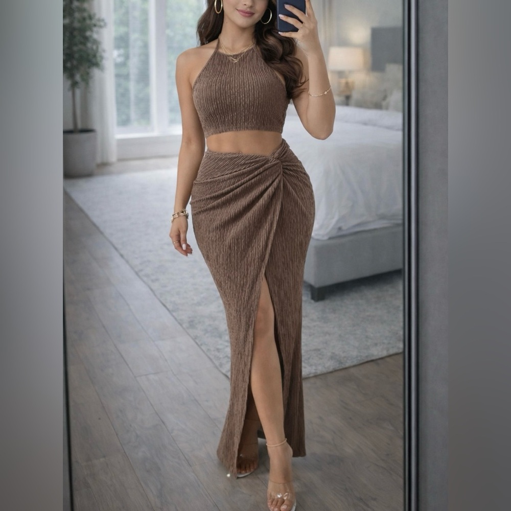 Tab Women's Skirt set